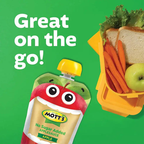 Mott's Vacation Vibes Applesauce, Variety Pack, 3.2 oz., 24 Pack - Smooth, Fruity Applesauce, Assorted Flavors